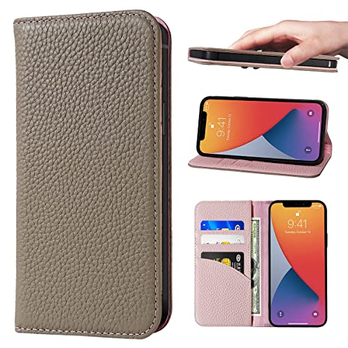 i Phone 13Pro Max ケース 手帳型 カバー 耐衝撃 保護 本革 カバー 内蔵マグネッ RFIDト 財布型 携帯カバー カードポケット スタンド機能 の通販は 5,722円