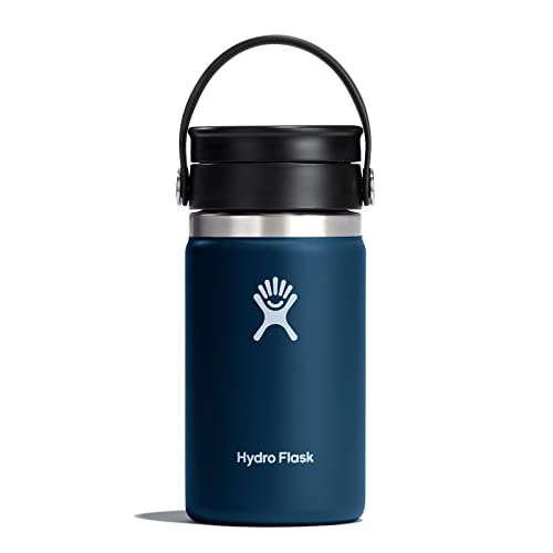 ハイドロフラスク(Hydro Flask) コーヒー 12oz 354 mL フレックスシップ ワイドマウス インディゴ 中