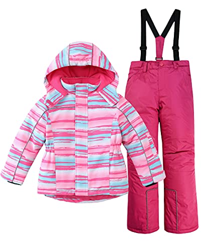 mont-bell 子ども用スキーウェア ピンク 100サイズ ベビー・キッズ mont-bell 子どもフード付きオーバーオール