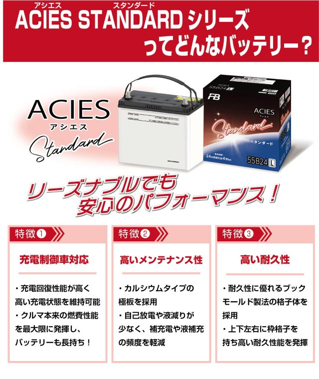 古河電池(FB) 105 D31R 国産車用カーバッテリー 充電制御車対応 ACIES