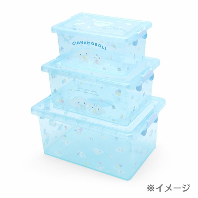 サンリオ フタ付き収納ケースＳ シナモロール シナモン Cinnamoroll クリア収納インテリア キャラクター 26×19×12.5cm  239909 衣替え の通販はau PAY マーケット - stos-shop | au PAY マーケット－通販サイト