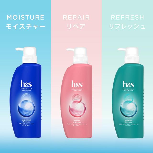h＆s シャンプー/コンディショナー ポンプセット 350mL+350g