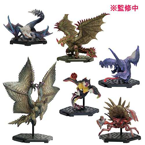 カプコン フィギュアビルダー モンスターハンター スタンダードモデルPlus Vol.24 BOX商品 全6種 6個+ボーナスパーツ PVC ABS製