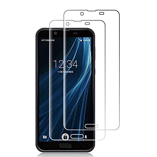 二枚】FOR AQUOS sense2 docomo SH-01L / au SHV43 / SH-M08 用の