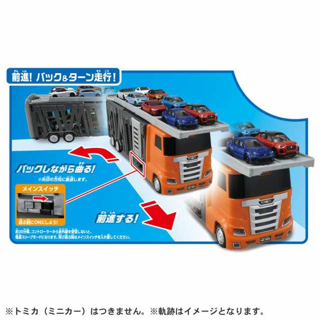 タカラトミー 『 トミカ 大回転発車! リモコンビッグキャリアカー 