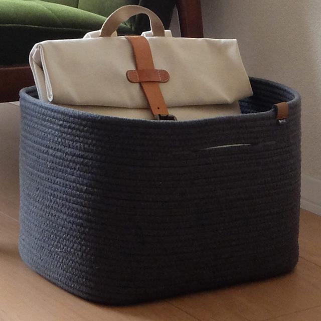 山善(YAMAZEN) 収納ボックス (かご) スクエア (カラーボックス対応) 洗濯カゴ おもちゃ タオル 収納 小物 ケース バスケット MOC(モック