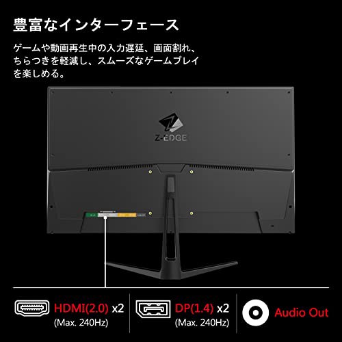 ゲーミングモニター 240Hz 27インチ ディスプレイ LED FHD 1920x1080