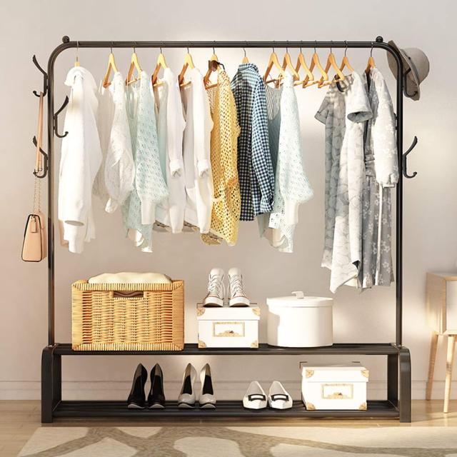 ハンガーラック 幅110cm 耐荷重30kg スリム 省スペース 頑丈 おしゃれ コートハンガー 大容量 コンパクト 衣類ハンガー コート掛け 洋服の通販は 5,220円