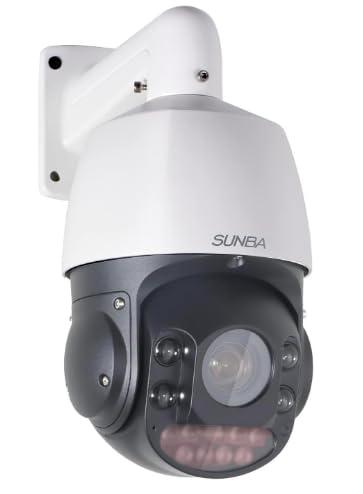 SUNBA【405-D20X-5MP】PoE + PTZ セキュリティ監視ドームカメラ 500万画素 光学20倍ズーム 高機能赤外線暗視技術~100m Audio機能 防水防の通販は