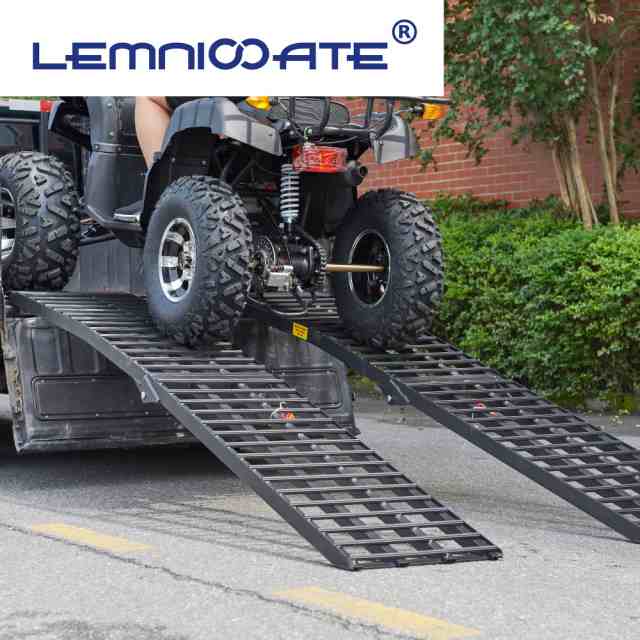LEMNISCATE 長さ238cm 幅45cm 耐荷重680kg 車載用 農業用 アルミラダー ...