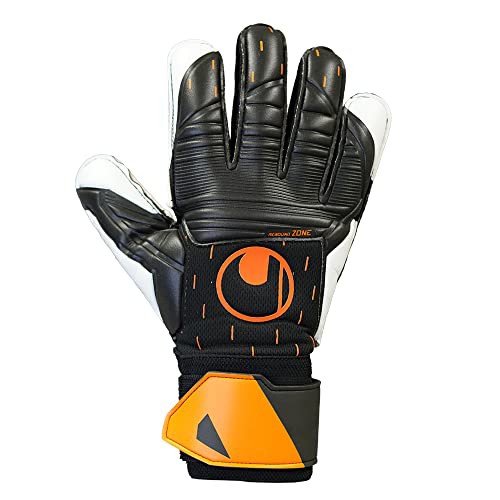 uhlsport (ウールシュポルト) 試合/練習用 サッカー GK キーパーグローブ スピードコンタクト ソフト プロ 1011268 01 8  ブラック×ホワ｜au PAY マーケット