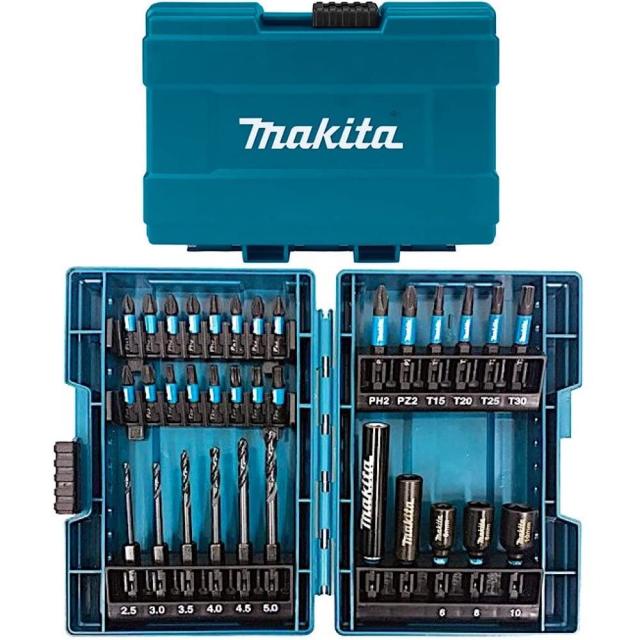 マキタ(Makita) インパクトドライバー用 ビット ソケット ドリルビット 33本 セット 六角軸6.35？ ケース付 E-06622 並行輸入品