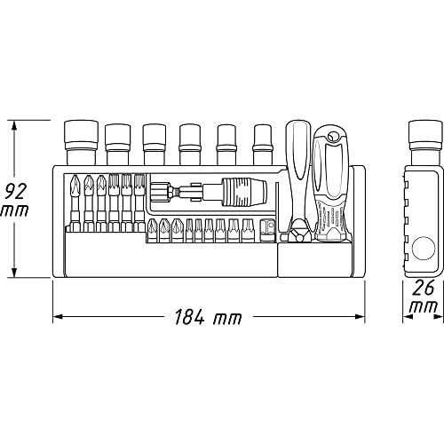 HAZET(ハゼット) スマートホルダーツールホルダー 工具ビット 39点セット ドライブ : 六角形6.3(1/4インチ) 四角形6.3mm(1/ 4インチ) コンの通販はau PAY マーケット - FJショップ | au PAY マーケット－通販サイト