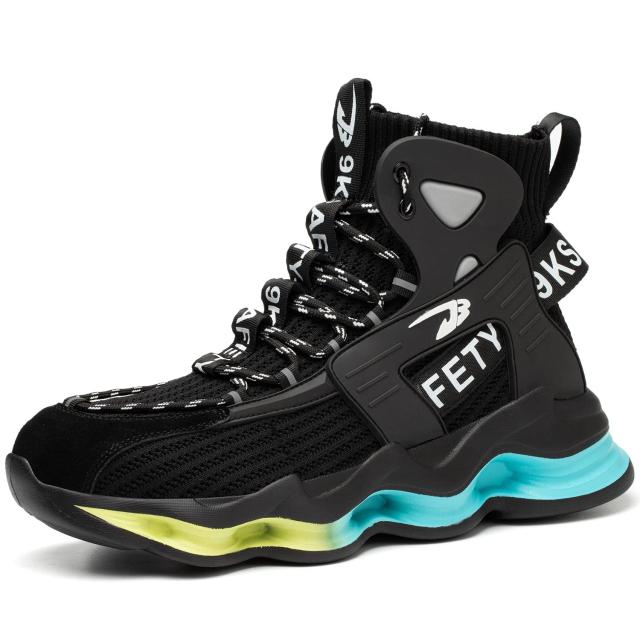 TimGross 安全靴 ハイカット おしゃれ あんぜん靴 作業靴 ブーツ 鋼先芯 スニーカー 通気 軽量 耐滑 メンズ レディース セーフティーシの通販は 5,062円