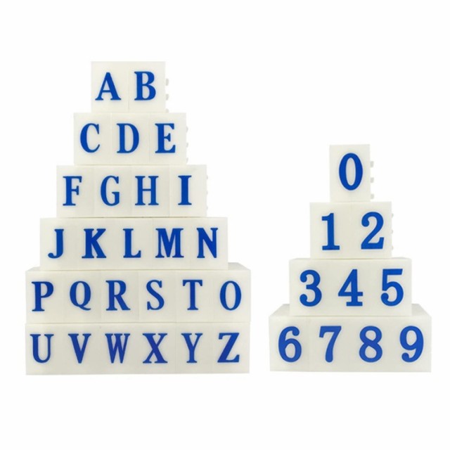 Doyime 数字スタンプセット スタンプ 数字 お名前スタンプ 数字