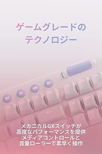 Logicool G オーロラコレクション ゲーミングキーボード テンキーレス ...