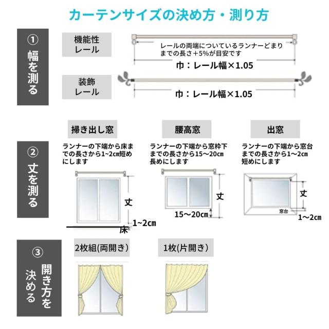 ユニベール ドレープカーテン 幅200？×丈230？ 1枚 遮光2級 形状記憶 洗える ネイビー レガシー_6