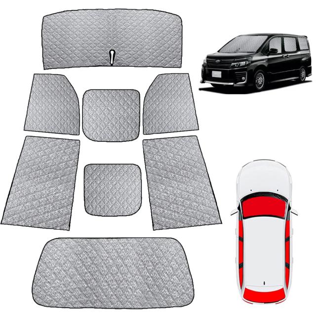 2022 新型ノア 70系 サンシェード VOXY 70系 サンシェード ノア 70系 車中泊 サンシェード フルセット マルチサンシェード 遮光シェード の通販はその他カー用品・バイク用品