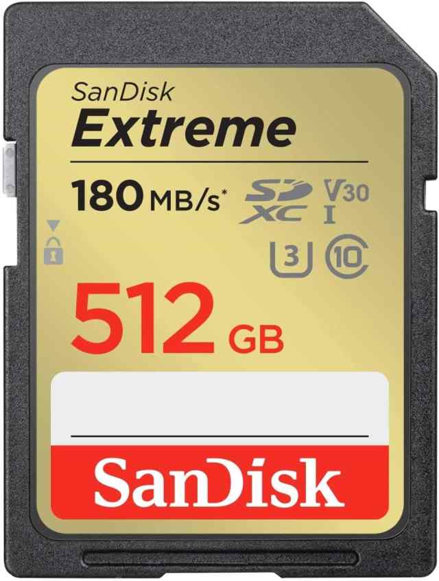 【 サンディスク 正規品 】 SDカード 512GB SDXC Class10 UHS-I U3 V30 SanDisk Extreme SDSDXVV-512G-GHJIN 新パッケージの通販は