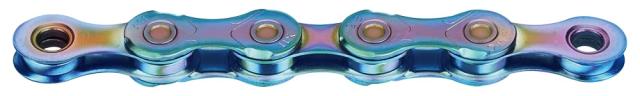 KMC(ケーエムシー)X11 AURORA BLUE118オーロラブルー11speedKMC-X11-A.BLUE自転車チェーン