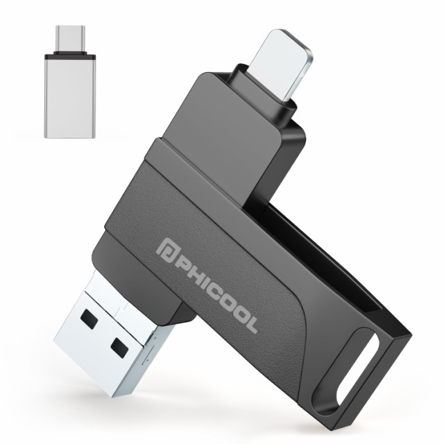 USBメモリー256GB【業界新開発4in1】i Phone対応 USBメモリ 高速USB 3.0 フラッシュドライブ USB/Type-C/micro usb フラッシュメモリデー