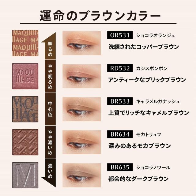 マキアージュ ドラマティックアイカラー (パウダー) SV854 無香料 