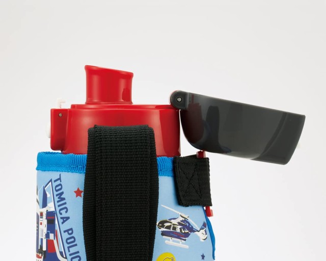 スケーター (skater) 水筒 トミカ 400ml 子供用 カバー付き KSTCH4-Aの 