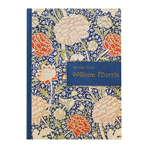 ディアカーズ 日記 10年連用 ウィリアム・モリス 名入れなし【連用日記】 4201-G03-010の通販は