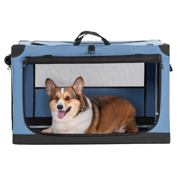 Petsfit 折りたたみ ソフトクレート ポータブルケージ ペットハウス 犬