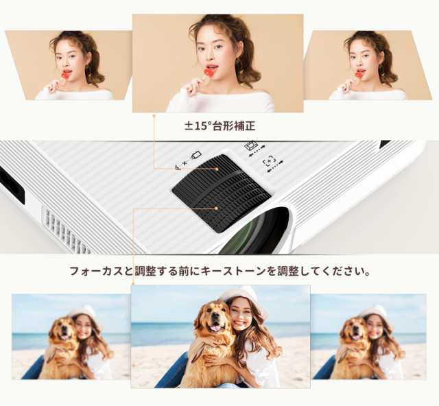 リアル1080P＆4K対応＆専用バック付き】プロジェクター 小型 5GWiFi