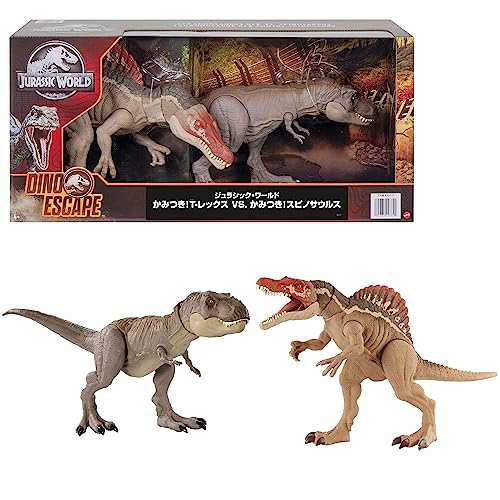 マテル ジュラシックワールド(JURASSIC WORLD) かみつき! T-レックス VS. かみつき! スピノサウルス【恐竜フィギュア2体セット】【全長50の通販はau  PAY マーケット - GR ONLINE STORE au PAY マーケット店 | au PAY マーケット－通販サイト