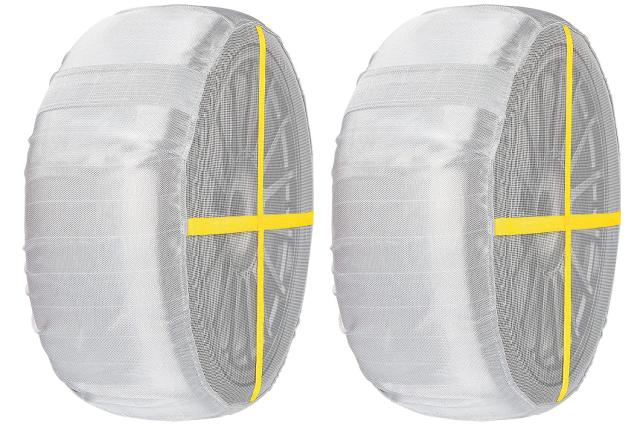 Sumeriy 布製タイヤチェーン 全12サイズ スノーチェーン 取り付け簡単 ジャッキ不要 軽量 静音 収納簡単 目安十字線付き スノーソックスの通販は 6,235円