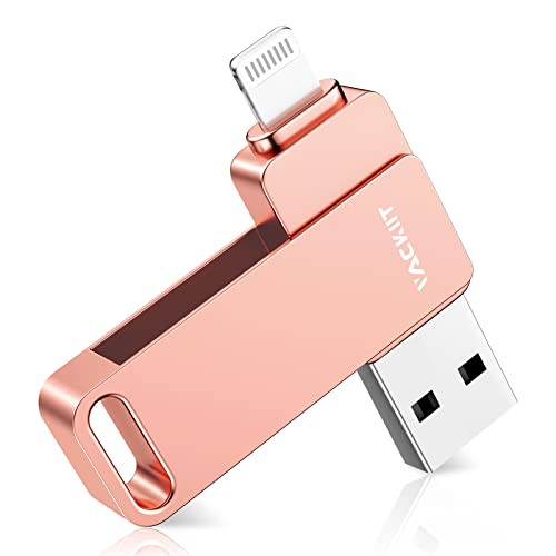 VackiitApple MFi認証取得i Phone用 usbメモリusb iphone対応 Lightning USB メモリー iPad用 フラッシュドライブ lightningコネクタ