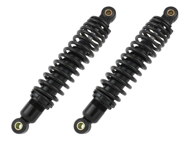 シフトアップ(SHIFT UP) バイク用品 リアショック Type-2 280mm モンキー/ゴリラ AB27 1台分2本入り ブラックボディ/ブラックスプリン