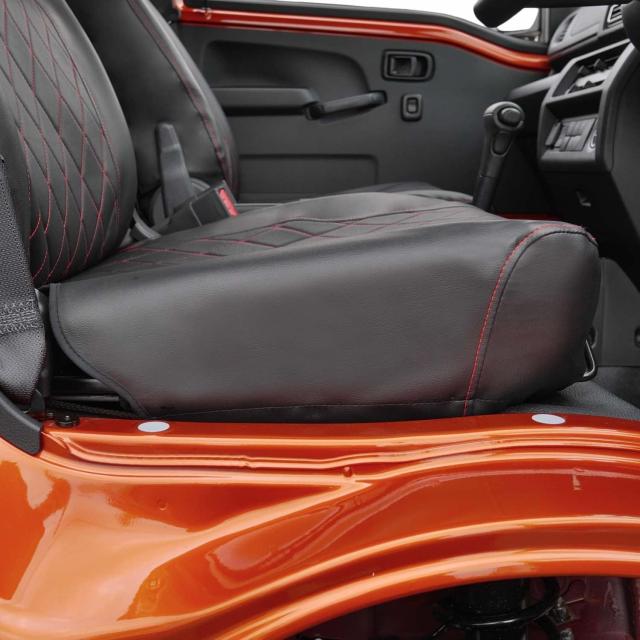 ボンフォーム(BONFORM) 車種別専用シートカバー ダイヤキルト K2-1 ハ イゼットジャンボ専用(S500P・S510P) ブラック 4368-10BK_2