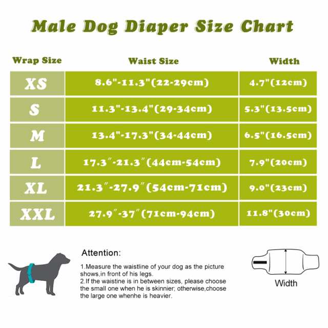 Avont 犬用マナーベルト 3枚 オス 洗濯可 再利用可能 高吸収性