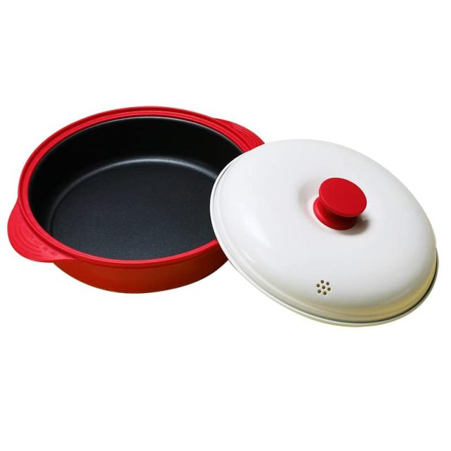 【TVショッピング紹介商品】電子レンジ専用調理器具レンジクック平型 (1個)の通販は