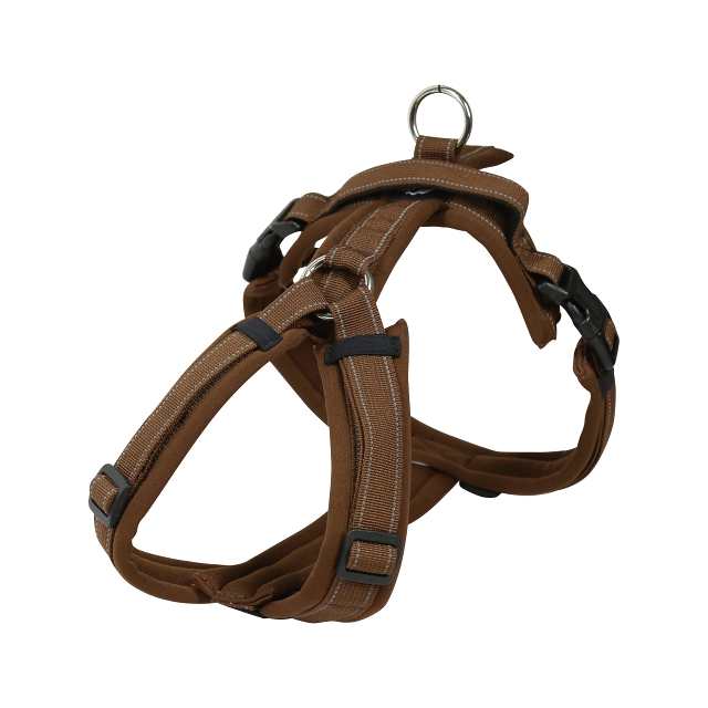 Hakusan ゼロハーネス 負担軽減 犬用ハーネス サイズ調整可 簡単着脱 夜間反射材 軽量 通気 ハンドル付き ネームプレート S サイズ ブラの通販は