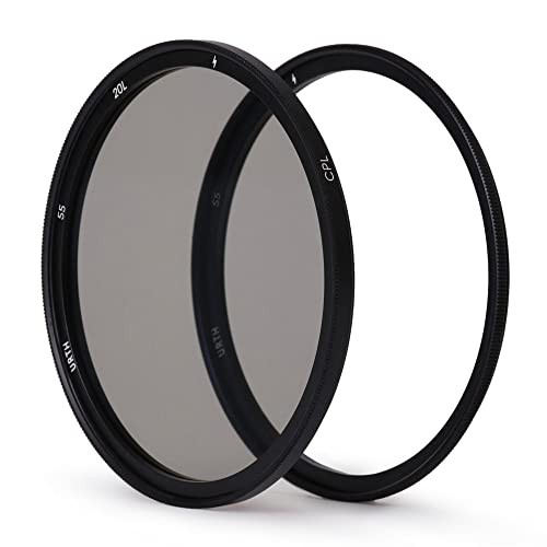 Urth 55mm 磁気UV + 円偏光 (CPL) レンズフィルター (プラス+)の通販は