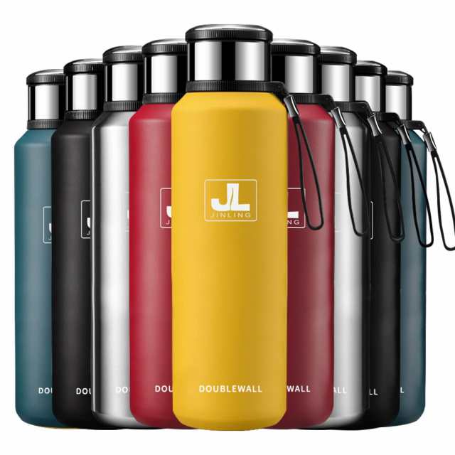 【新着商品】JINLING 魔法瓶 スポーツボトル 真空断熱 保冷保温 大容量