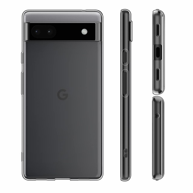 Google Pixel 6a ケース クリア 透明 シリコン グーグル ピクセル6a