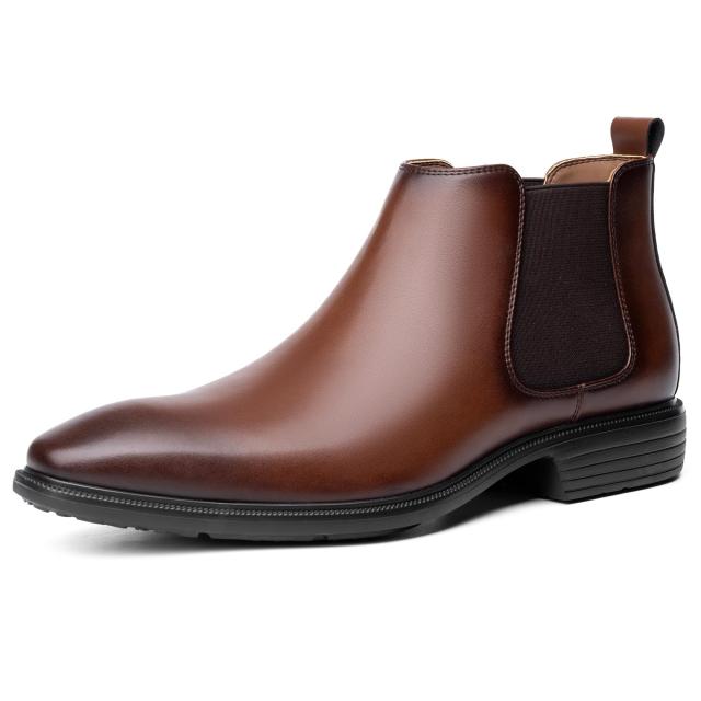 フォクスセンス ブーツ ビジネスシューズ チェルシーブーツ ビジネス 革靴 サイドゴアブーツ メンズ 完全防水 チャッカーブーツ 本革