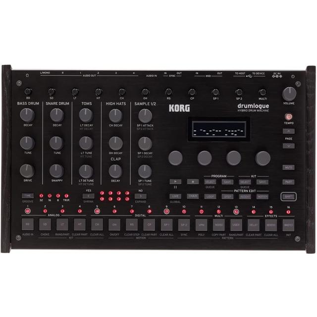 KORG ハイブリッド・ドラム・マシン drumlogue 本物のアナログ 