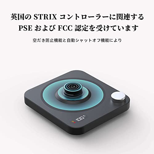 HiYiHi 電気ケトル 温度調節 コーヒーケトル 600ML 温調ケトル 電気