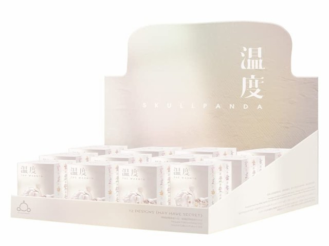POP MART SKULLPANDA The Warmth シリーズ PVC＆ABS製 トレーディングフィギュア 12個入りBOX 26,640円