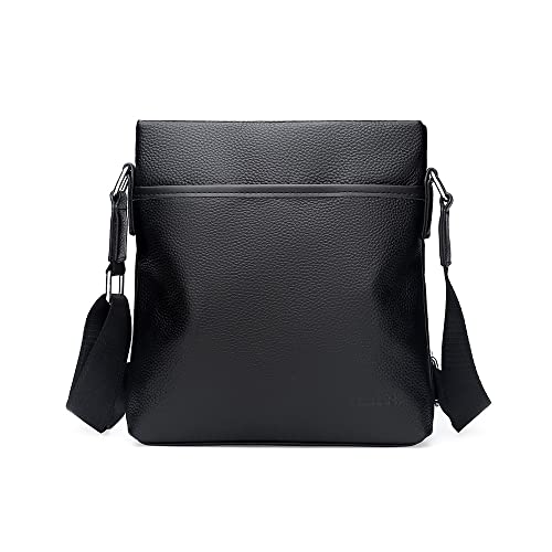 Whatna 2way 天 然 牛革 ショルダーバッグ メンズ 斜め掛け胸