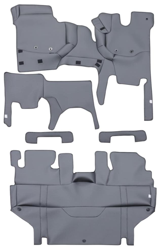 クラッツィオ(Clazzio) フロアガード 1・2列目セット ハイエースバン 200系 標準幅 H24(2012)/5~ KDH201/GDH201/TRH200 Clazzio 【51ETB4