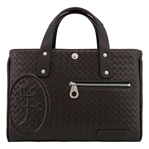 カステルバジャック トートバッグ 本革 レザー メンズ 047522 ガルボ ドライビングトート 牛革 【03】 チョコ