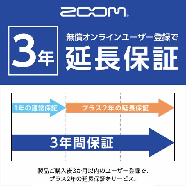 ZOOM ズーム 4トラックレコーダー タイムコードジェネレータ内蔵 32bitフロート対応 マイク内蔵型 M4