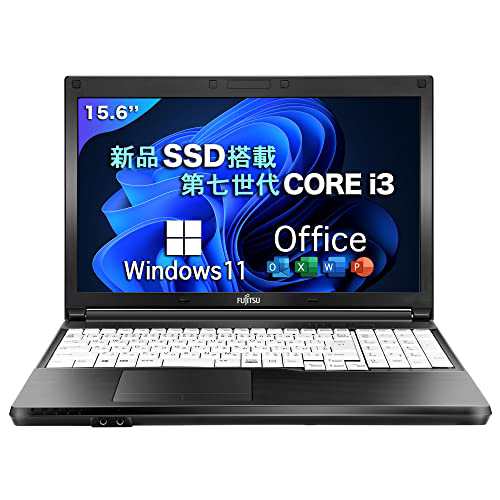 Windows11 ノートパソコン office搭載 富士通 A577シリーズ 薄型/FHD